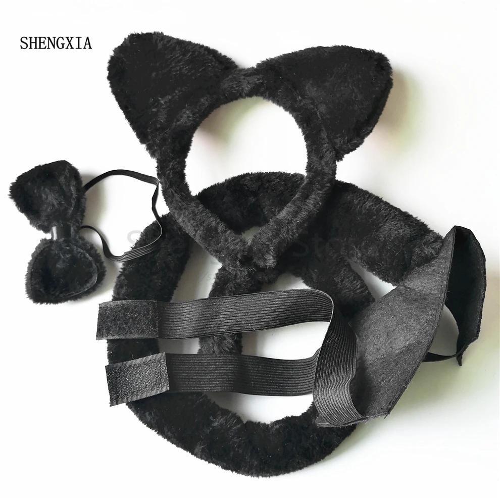 New Halloween Animal Three Piece Carnival Black Plush Tail Hoop Festive Party Headwear Hair Accessories
New Halloween Animal Three Piece Carnival Black Plush Tail Hoop Festive Party Headwear Hair Accessories