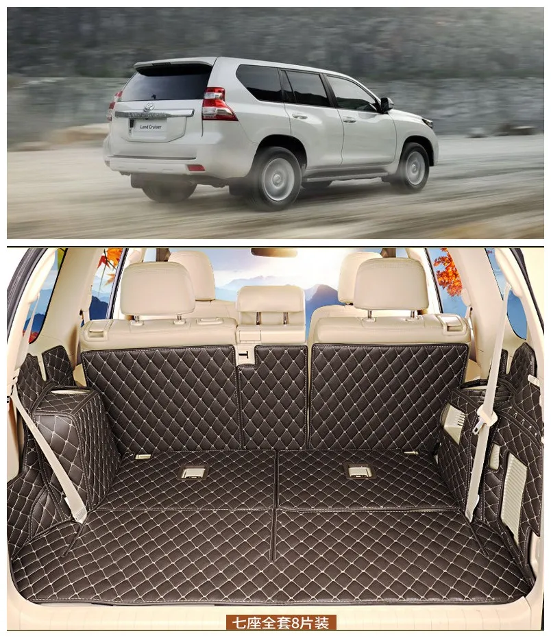 For TOYOTA LAND CRUISER PRADO 150 2010-2021 5 & 7 Seat High Grade Full Rear Trunk Cargo Mat Tray Liner Protector Foot Pad
For TOYOTA LAND CRUISER PRADO 150 2010-2021 5 & 7 Seat High Grade Full Rear Trunk Cargo Mat Tray Liner Protector Foot Pad