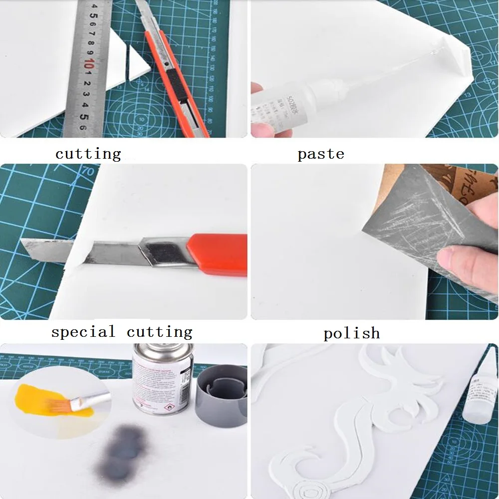 Foam Board Plastic Model Foam Sheet Board White Color Foamboadrd Model Plate 300x200mm DIY scene application
Foam Board Plastic Model Foam Sheet Board White Color Foamboadrd Model Plate 300x200mm DIY scene application
