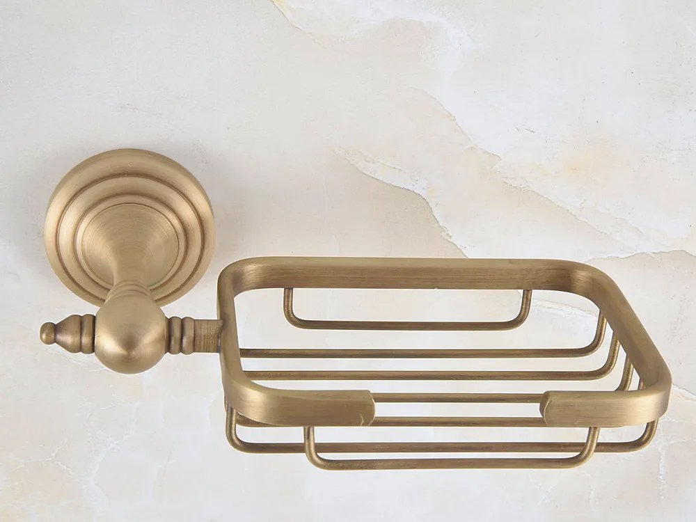 Bathroom Accessory Vintage Retro Antique Brass Square Wall Mounted Bathroom Soap Basket Dish Holder aba729
Bathroom Accessory Vintage Retro Antique Brass Square Wall Mounted Bathroom Soap Basket Dish Holder aba729