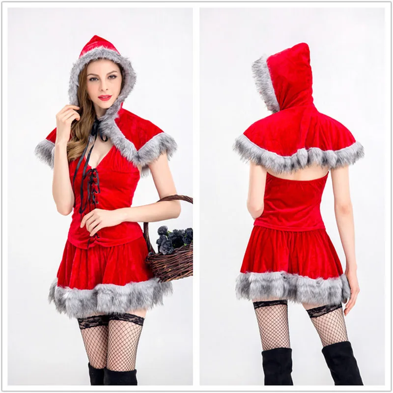 2018 Adult Little Red Riding Hood Christmas Sexy Costume Princess Dress Carnival Halloween Women Fancy Dress Masquerade Costumes
2018 Adult Little Red Riding Hood Christmas Sexy Costume Princess Dress Carnival Halloween Women Fancy Dress Masquerade Costumes