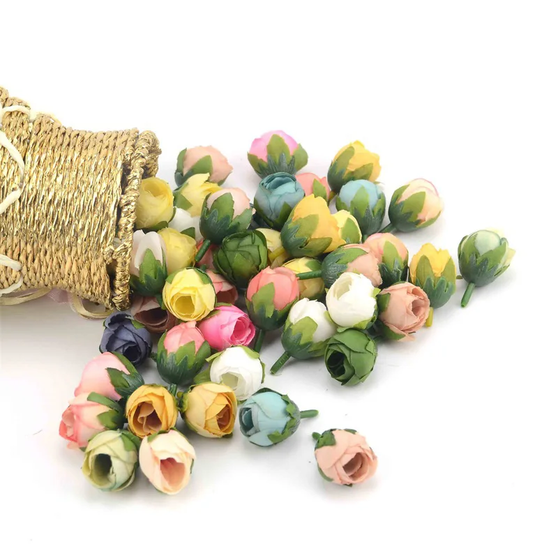 10pcs Cheap Mini Real Touch Silk Artificial Rose Flower Head Camellia Buds Wedding Home Decoration Wreaths Craft Fake Flowers
10pcs Cheap Mini Real Touch Silk Artificial Rose Flower Head Camellia Buds Wedding Home Decoration Wreaths Craft Fake Flowers