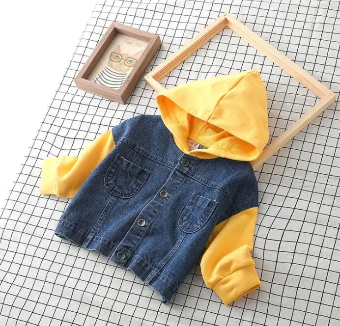 Free shipping spring baby boys denim cowboy coat children splicing cowboy shirt baby clothes
Free shipping spring baby boys denim cowboy coat children splicing cowboy shirt baby clothes