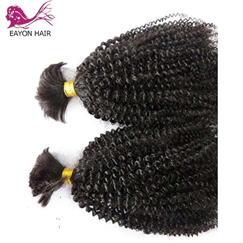 EAYON Malaysian Curly Hair 1/3Bundles Braiding Hair Bulk No Weft Afro Kinky Curly Human Hair Bundles Remy Hair Extensions
EAYON Malaysian Curly Hair 1/3Bundles Braiding Hair Bulk No Weft Afro Kinky Curly Human Hair Bundles Remy Hair Extensions