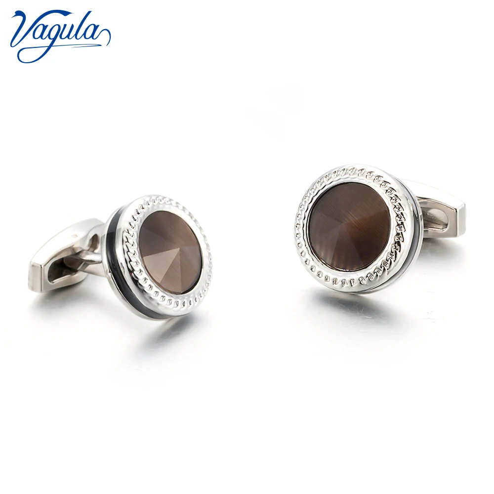 VAGULA Men Jewelry Spinki Cufflinks Luxury gift Party Wedding Suit Shirt Gemelos Button Catseye Cuff links 51720
VAGULA Men Jewelry Spinki Cufflinks Luxury gift Party Wedding Suit Shirt Gemelos Button Catseye Cuff links 51720