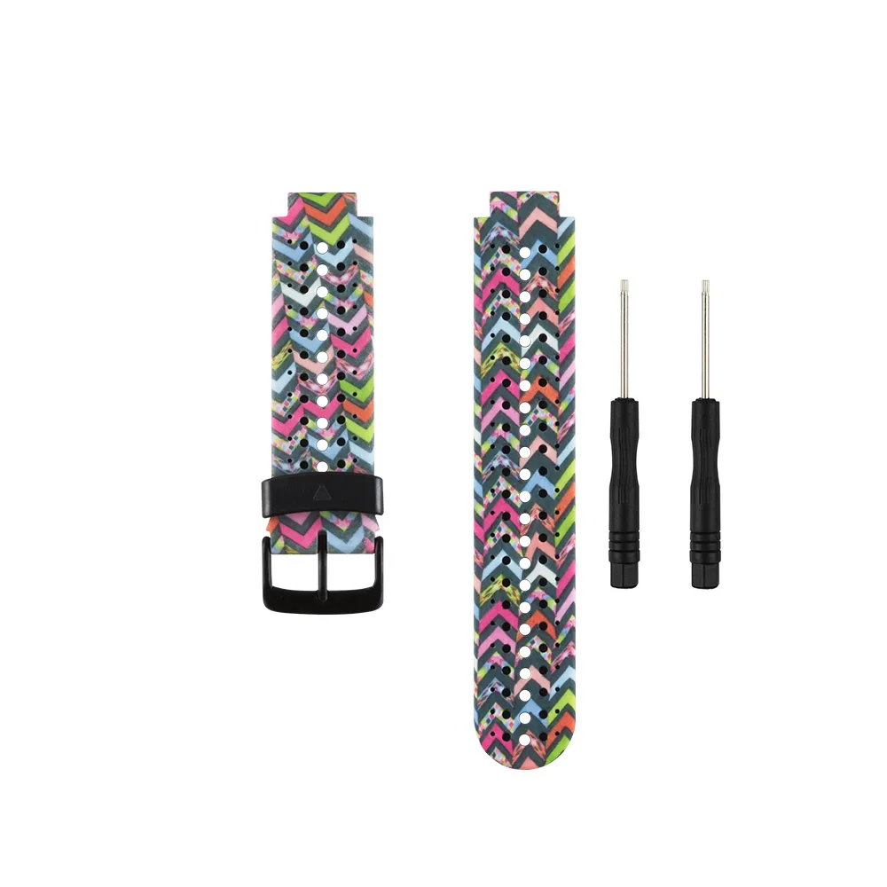 (230HS) Style-12 Soft Silicone Replacement Watch Band for Garmin Forerunner 230 / 235/235Lite/ 220 / 620 / 630 / 735 Smart Watch
(230HS) Style-12 Soft Silicone Replacement Watch Band for Garmin Forerunner 230 / 235/235Lite/ 220 / 620 / 630 / 735 Smart Watch