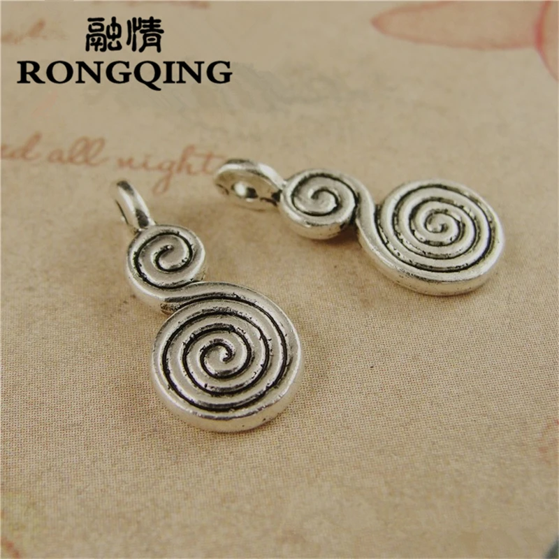 RONGQING 8*18MM 100pcs/lot swirl Pendants Necklaces Handmade Fashion Jewelry Charms DIY
RONGQING 8*18MM 100pcs/lot swirl Pendants Necklaces Handmade Fashion Jewelry Charms DIY