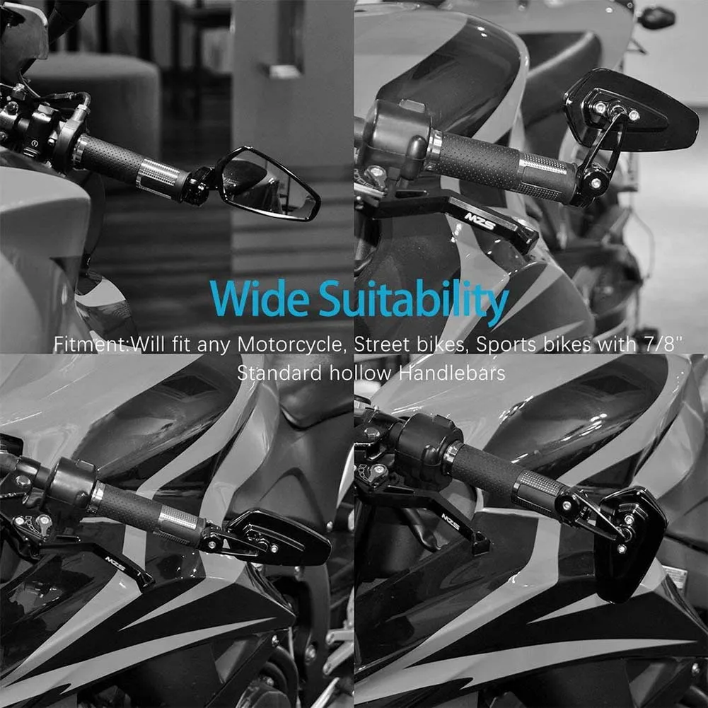 1 Pair Motorcycle Handle Bar End Side Mirror Rearview Rear View motorcycle accessories for MSX125
1 Pair Motorcycle Handle Bar End Side Mirror Rearview Rear View motorcycle accessories for MSX125