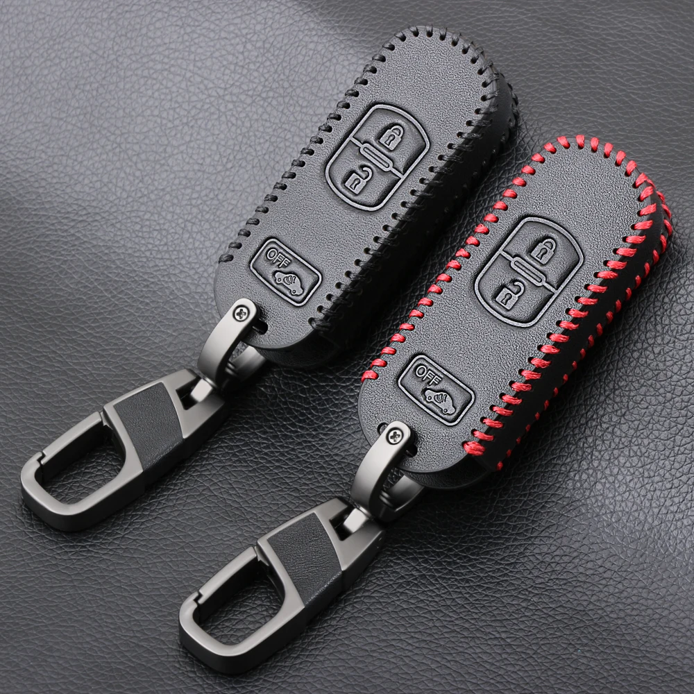 Leather Car Key Cover Remote Fob Case For MAZDA 2 3 5 6 CX-3 CX-4 CX-5 CX-7 CX-9 Speed Miata MX5 Shell Jacket Protector Button | Автомобили