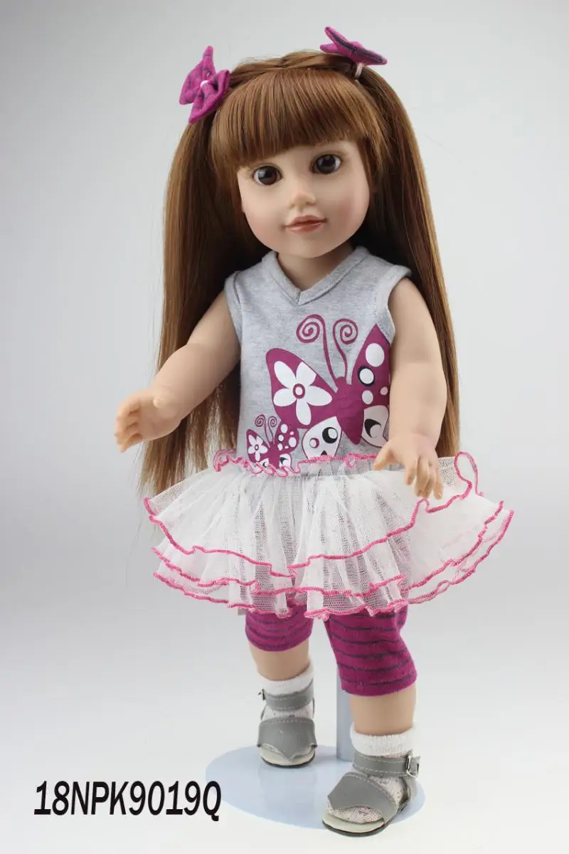 18" 45cm Half Soft Body Girl Dolls Journey Handmade AMERICAN PRINCESS Baby Toys Birthday Gift for Girls
18" 45cm Half Soft Body Girl Dolls Journey Handmade AMERICAN PRINCESS Baby Toys Birthday Gift for Girls