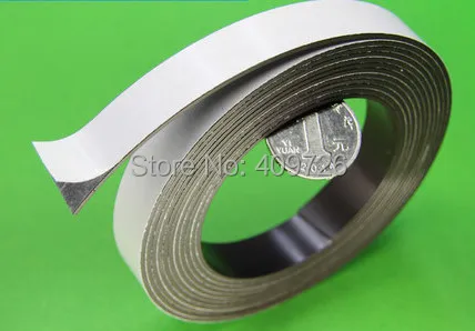2 Meters Self Adhesive Flexible Magnetic Strip Magnet Tape Width15x1.5mm Ad / Teaching Rubber Magnet
2 Meters Self Adhesive Flexible Magnetic Strip Magnet Tape Width15x1.5mm Ad / Teaching Rubber Magnet
