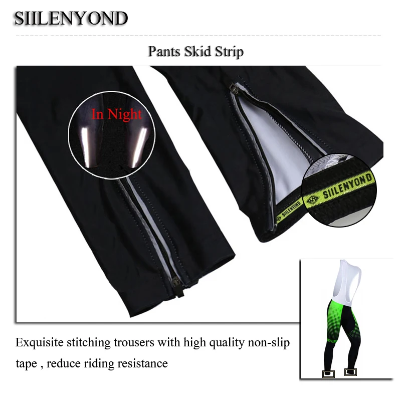 Siilenyond 2019 Flour Green Cycling Bib Pants With 3D Gel Padded Autumn MTB Bike Cycling Bib Trousers Men Racing Bike Bib Tiger
Siilenyond 2019 Flour Green Cycling Bib Pants With 3D Gel Padded Autumn MTB Bike Cycling Bib Trousers Men Racing Bike Bib Tiger