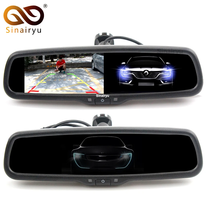 HD 4.3" Special Bracket Auto Dimming Interior Mirror Monitor Auto Anti-Glare Mirror Car Parking Monitor For VW Fort Kia Toyota
HD 4.3" Special Bracket Auto Dimming Interior Mirror Monitor Auto Anti-Glare Mirror Car Parking Monitor For VW Fort Kia Toyota