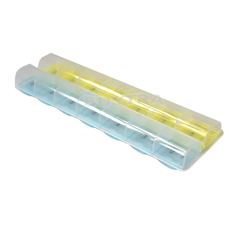 14 Grids 7 Days Pill Box Drugs Weekly Pills Case Health Care Medicine Dispenser Storage Tablet Pill Box Splitters 2 Styles
14 Grids 7 Days Pill Box Drugs Weekly Pills Case Health Care Medicine Dispenser Storage Tablet Pill Box Splitters 2 Styles