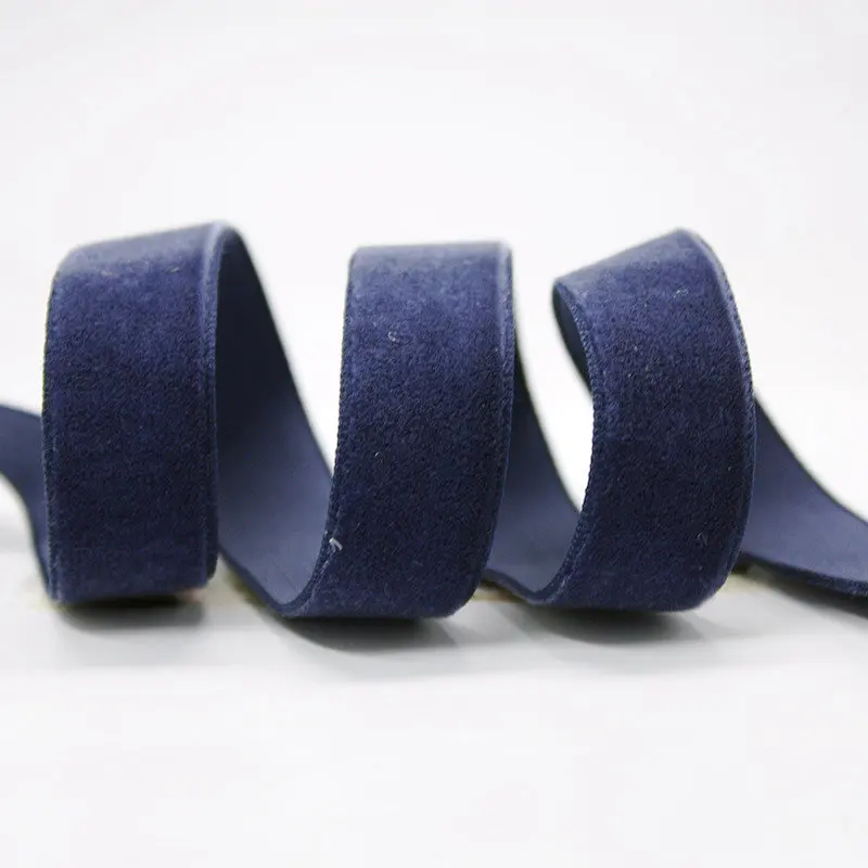 7/8" 22mm SingleFaced No Stretchy Velvet Ribbon DIY DecorationFabric 25 Yards/Roll 10 Colors
7/8" 22mm SingleFaced No Stretchy Velvet Ribbon DIY DecorationFabric 25 Yards/Roll 10 Colors