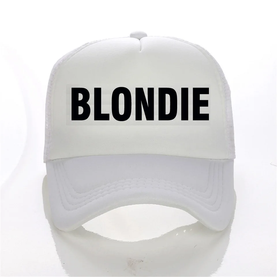 BLONDIE BROWNIE Baseball caps Trucker Mesh cap Women Gift For Girlfriends Her High Quality Caps Bill Hip-Hop Snapback Hat Gorras