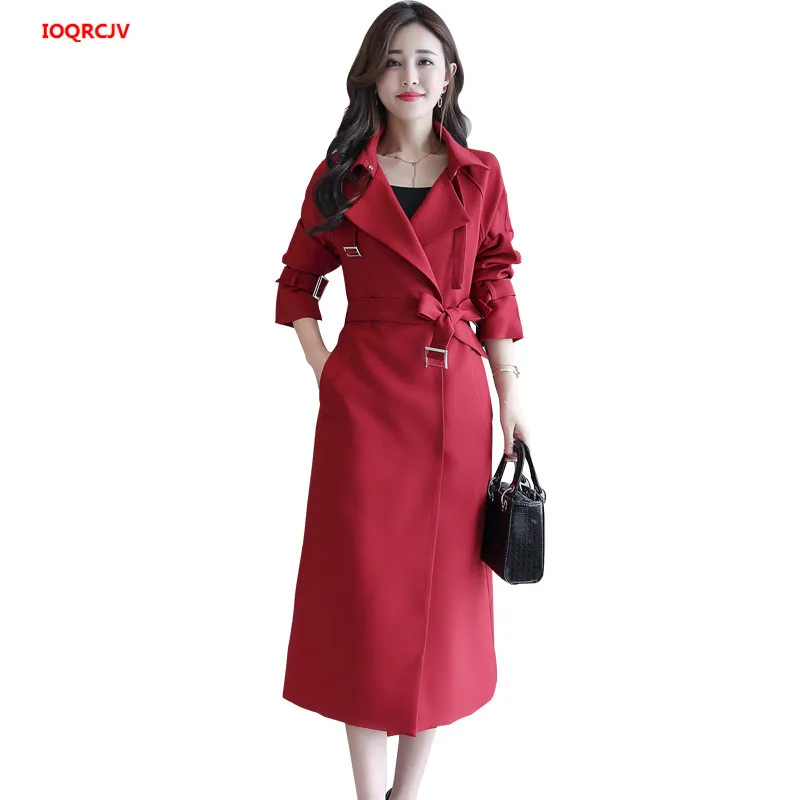 Windbreaker Women's Korean Spring Autumn 2019 Loose Temperament Double-breasted Belt Slim Long Ttrench Coat female Outwear W563
Windbreaker Women's Korean Spring Autumn 2019 Loose Temperament Double-breasted Belt Slim Long Ttrench Coat female Outwear W563