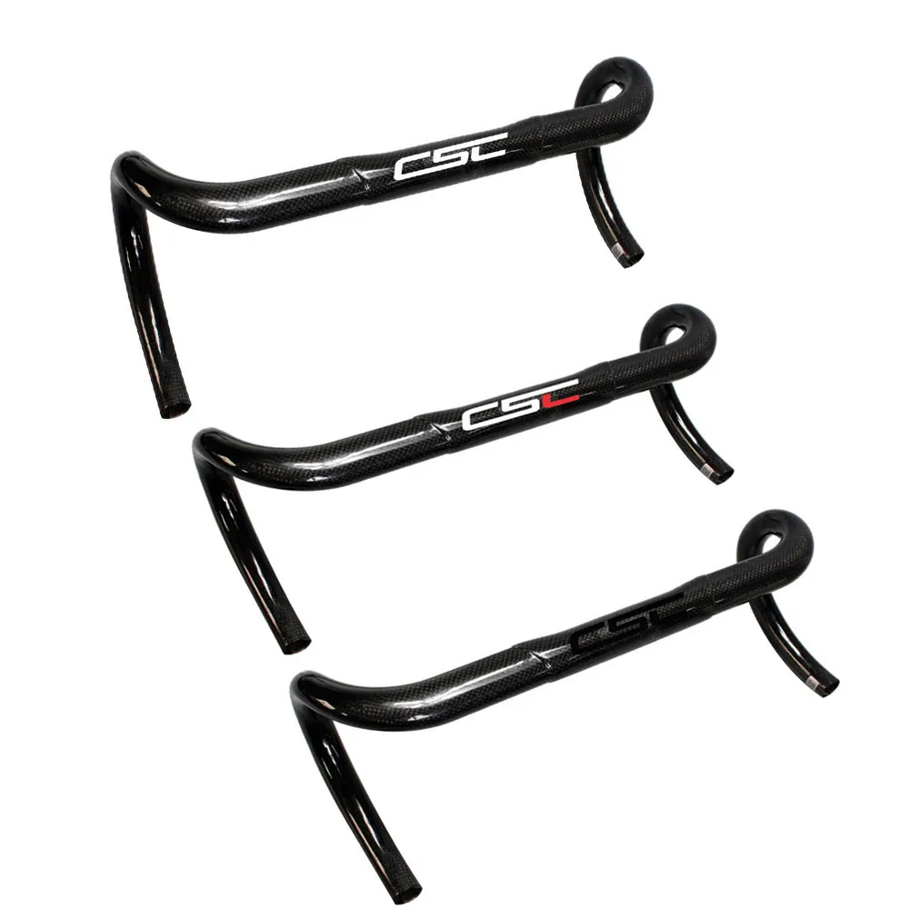 CSC T800 carbon fiber Road bicycle handlebar curved grooves Drop carbon Bike handle bar 31.8x400/420/440mm
CSC T800 carbon fiber Road bicycle handlebar curved grooves Drop carbon Bike handle bar 31.8x400/420/440mm