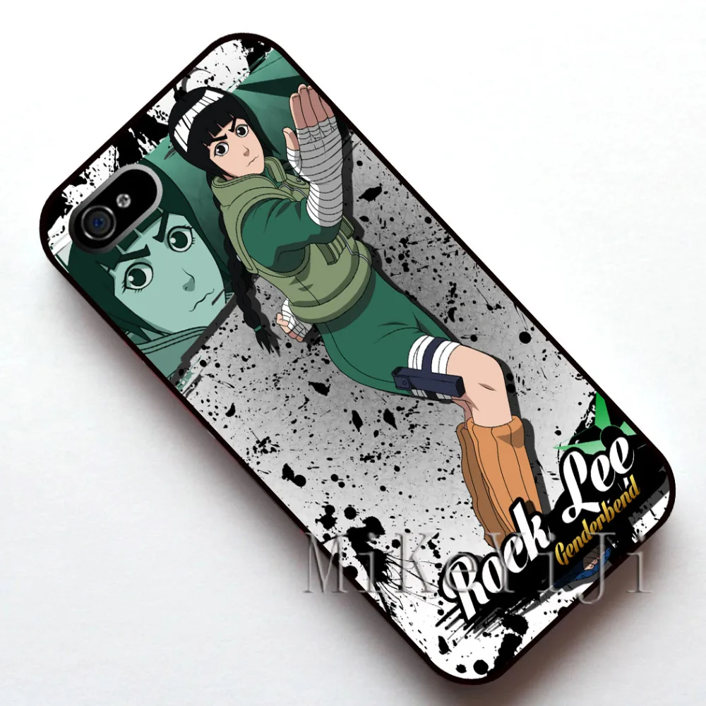 #11668 Рок Ли Наруто Чехол чехол для Apple IPhone 4S 5 5S SE 5C 6 6S Plus плюс|naruto case|case covercase plus |