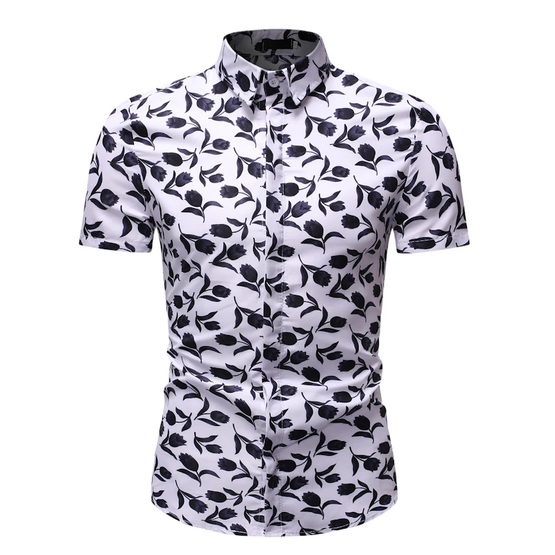 YASUGUOJI New 2019 Summer Mens Casual Floral Print Short Sleeve Shirt Fashion Luxury Men Shirt Mens Hip Hop Hawaiian Shirt Men
YASUGUOJI New 2019 Summer Mens Casual Floral Print Short Sleeve Shirt Fashion Luxury Men Shirt Mens Hip Hop Hawaiian Shirt Men