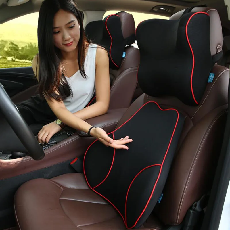 Mesh Seat Support Pillow Car Seat lumbar Support Cushion Back Pillow Car Headrest Back Pain Support Memory Cotton Massage
Mesh Seat Support Pillow Car Seat lumbar Support Cushion Back Pillow Car Headrest Back Pain Support Memory Cotton Massage
