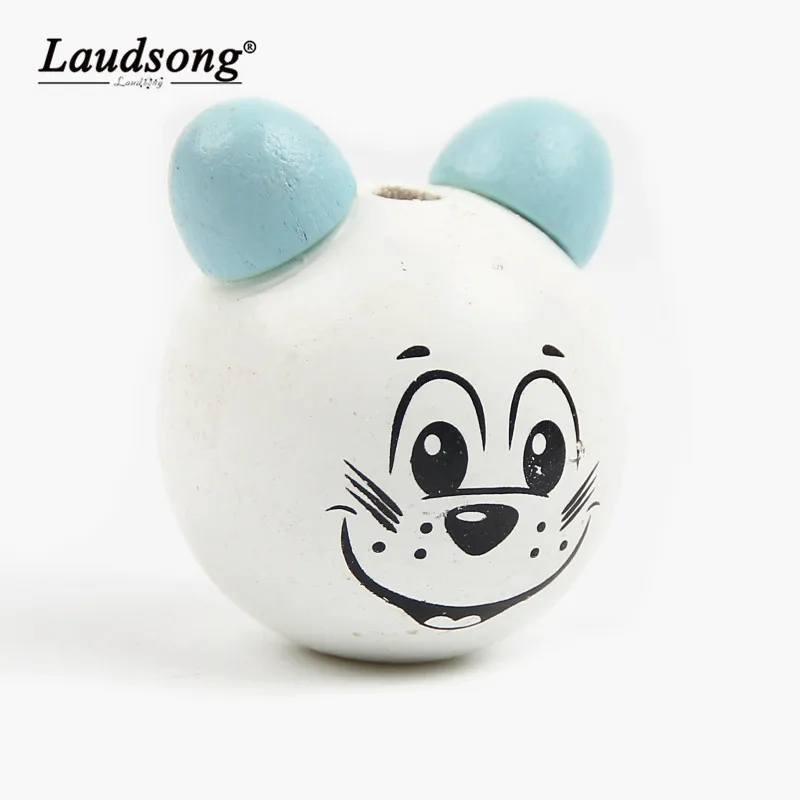 20Pcs Wooden Beads 3D Mouse Style Smiling Face Cartoon Ball Wood Beads DIY Pacifier Clip Jewelry For Children
20Pcs Wooden Beads 3D Mouse Style Smiling Face Cartoon Ball Wood Beads DIY Pacifier Clip Jewelry For Children