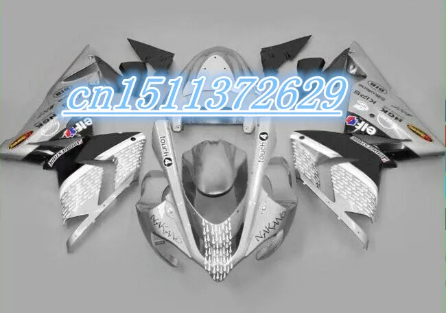 Dor-Motorcycle fairing kit for Kawasaki Ninja ZX10R 2004 2005 silver black ZX-10R 04 05 fairings D
Dor-Motorcycle fairing kit for Kawasaki Ninja ZX10R 2004 2005 silver black ZX-10R 04 05 fairings D