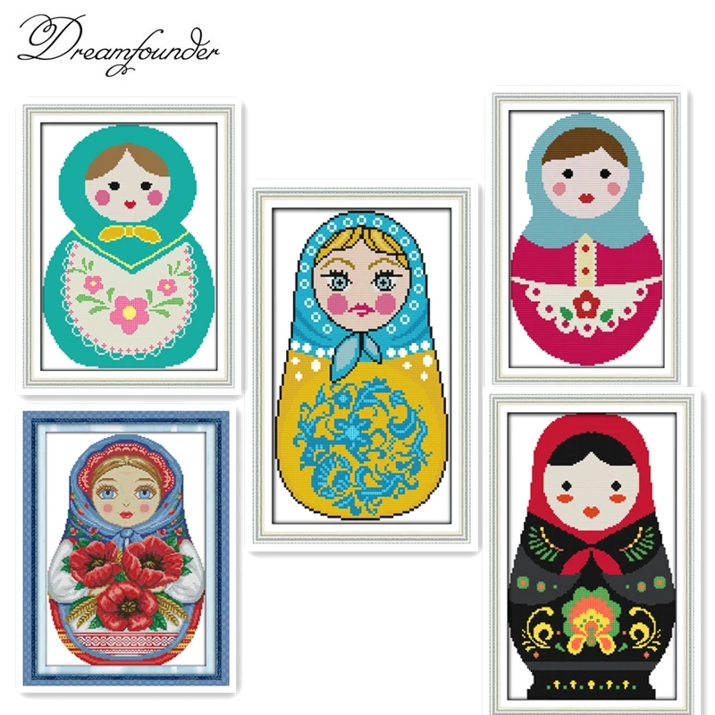 Русская кукла (9), Набор для вышивки крестом поделки, ручная вышивка, рукоделие ручной работы, вышивка крестом DMC, цвет Dreamfounder
Русская кукла (9), Набор для вышивки крестом поделки, ручная вышивка, рукоделие ручной работы, вышивка крестом DMC, цвет Dreamfounder