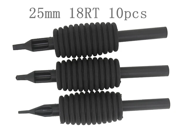 10PCS Sterile Disposable Black Tattoo Tube With 3/4" 25mm 18RT Grips For Machine Kit Set Supply
10PCS Sterile Disposable Black Tattoo Tube With 3/4" 25mm 18RT Grips For Machine Kit Set Supply