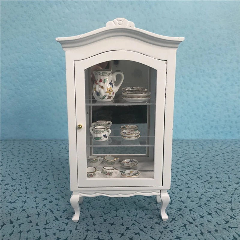 1PCS Dollhouse Miniature 1: 12 Cabinet Furniture for dolls White Miniatural Collect Ark for Blyth Doll house Accessories
1PCS Dollhouse Miniature 1: 12 Cabinet Furniture for dolls White Miniatural Collect Ark for Blyth Doll house Accessories