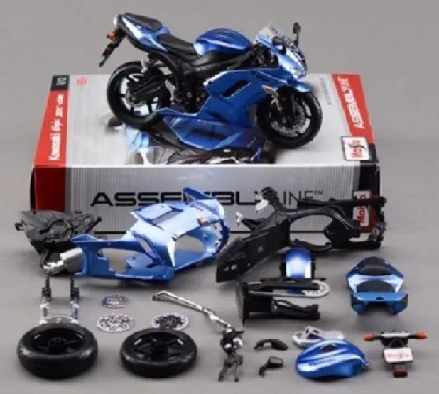 Maisto 1:12 Kawasaki Ninja ZX 6R Assemble DIY Motorcycle Bike Model Toy NEW IN BOX
Maisto 1:12 Kawasaki Ninja ZX 6R Assemble DIY Motorcycle Bike Model Toy NEW IN BOX
