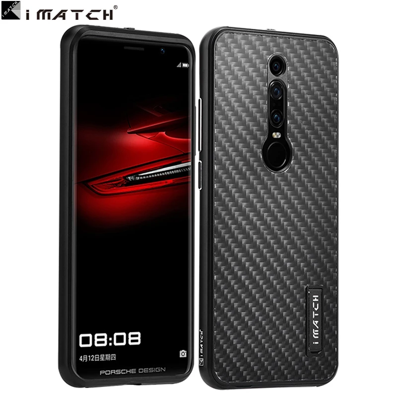 Чехол для huawei mate RS металлический алюминиевый чехол из углеродного волокна coque |