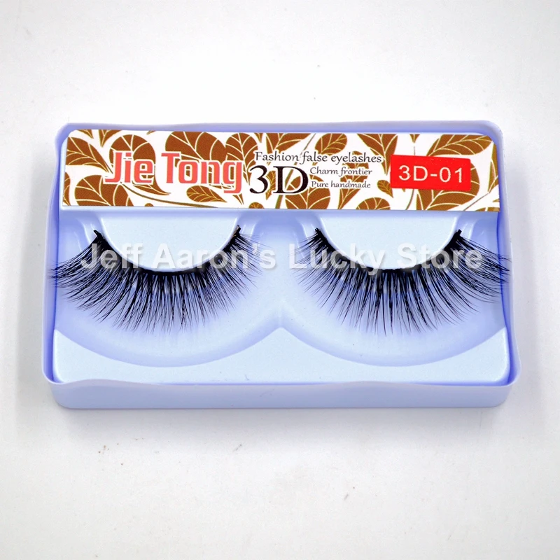 10 pairs black 3d false eyelashes extension makeup fake eye lashes beauty tools Mink 3D-01 new arrival
10 pairs black 3d false eyelashes extension makeup fake eye lashes beauty tools Mink 3D-01 new arrival