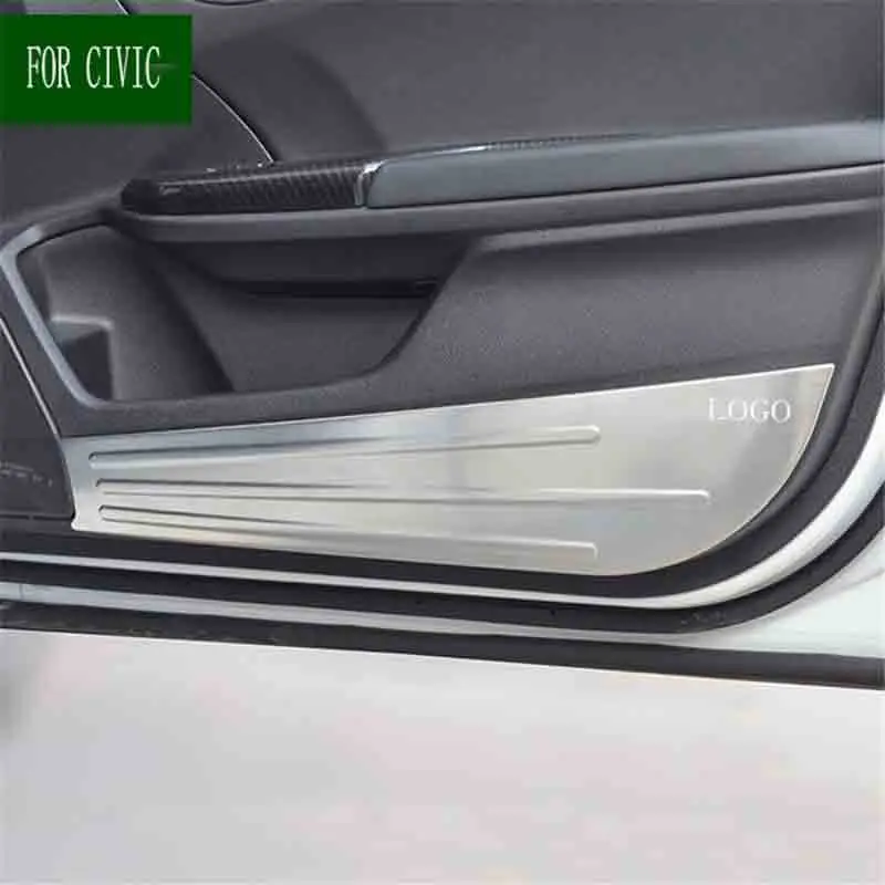 4pcs stainless steel Protector Inner Door Anti-Kick Anti-Dirty Pad Cover Trim For Honda Civic 2016 2017 10th
4pcs stainless steel Protector Inner Door Anti-Kick Anti-Dirty Pad Cover Trim For Honda Civic 2016 2017 10th