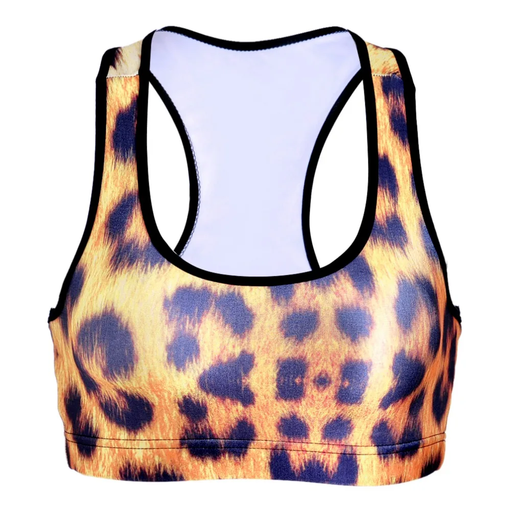 New Gold Leopard Women Running Bras 3D Printing Sport Cropped Top Plus Size S M L Brown Sport Bras 3 Patterns
New Gold Leopard Women Running Bras 3D Printing Sport Cropped Top Plus Size S M L Brown Sport Bras 3 Patterns