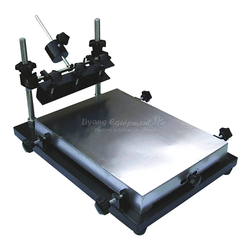 ZB3244H Manual micro adjustment Silkscreen Machine simple solder paste printing machine
ZB3244H Manual micro adjustment Silkscreen Machine simple solder paste printing machine