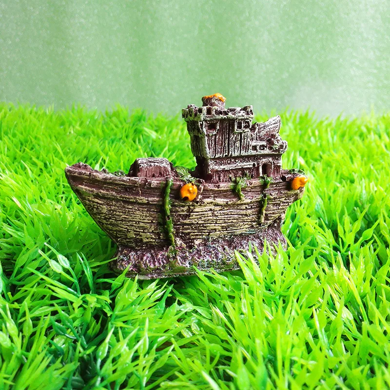 Resin Home Aquarium Ornament Wreck Sunk Ship Aquarium Ornament Sailing Boat Destroyer Fish Tank Tank Aquarium Decoration
Resin Home Aquarium Ornament Wreck Sunk Ship Aquarium Ornament Sailing Boat Destroyer Fish Tank Tank Aquarium Decoration