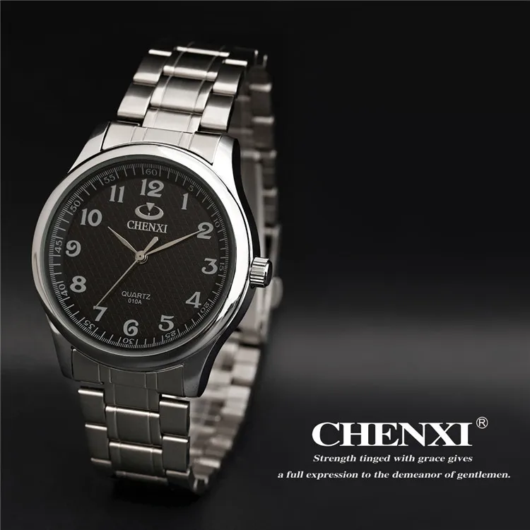 Классические роскошные кварцевые женские часы бренда Chenxi модные благородные