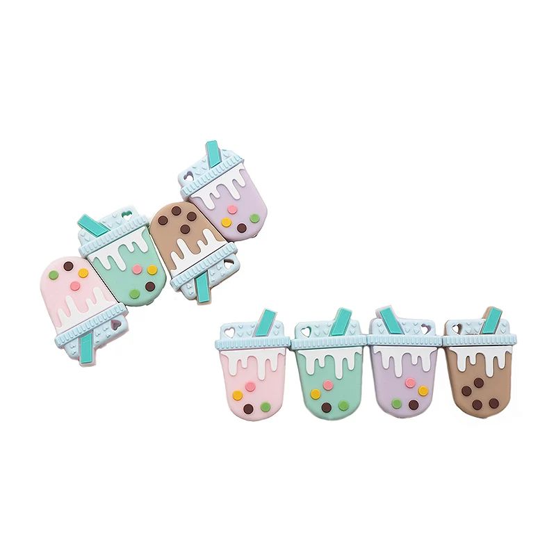 Chenkai 50PCS BPA Free Silicone Milky Tea Beads Baby Nursing Teething Food Grade DIY Infant Chewable Teether Toy Or Gift
Chenkai 50PCS BPA Free Silicone Milky Tea Beads Baby Nursing Teething Food Grade DIY Infant Chewable Teether Toy Or Gift