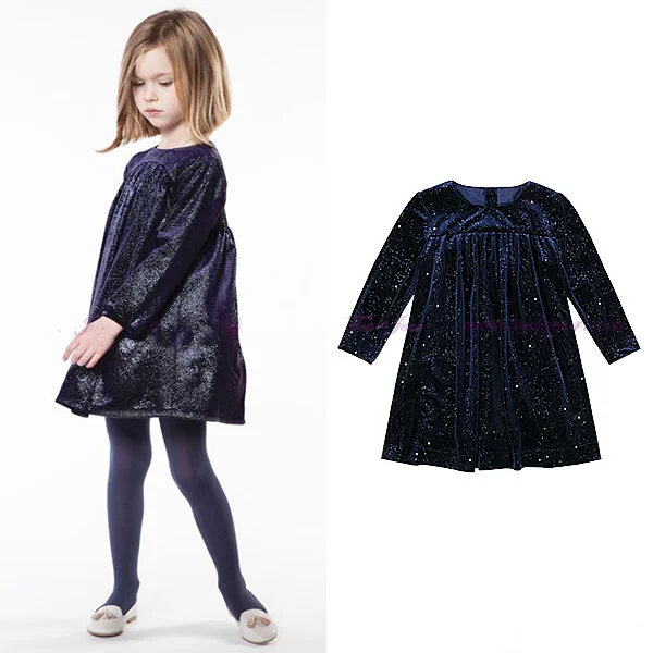 Girl's dress Autumn and winter new children's full rhinestone velvet high chest line children's long-sleeved doll princess dress
Girl's dress Autumn and winter new children's full rhinestone velvet high chest line children's long-sleeved doll princess dress