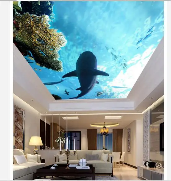 3D-обои на заказ, потолочные фрески с морскими кораллами, акулами, для гостиной, спальни, декоративные потолочные Френки
3D-обои на заказ, потолочные фрески с морскими кораллами, акулами, для гостиной, спальни, декоративные потолочные Френки