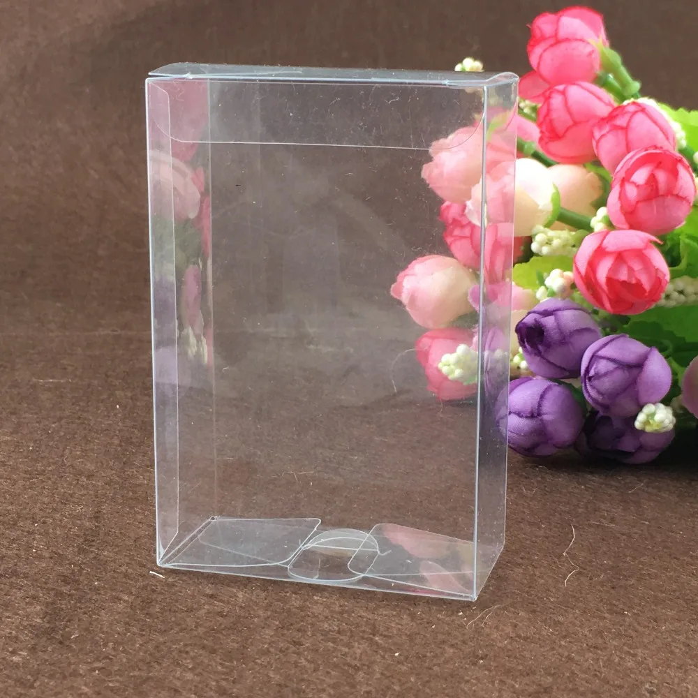3*4*6cm 50pcs clear plastic pvc boxes schachtel transparent box for candy/wedding gift jewelry display packaging boxes
3*4*6cm 50pcs clear plastic pvc boxes schachtel transparent box for candy/wedding gift jewelry display packaging boxes