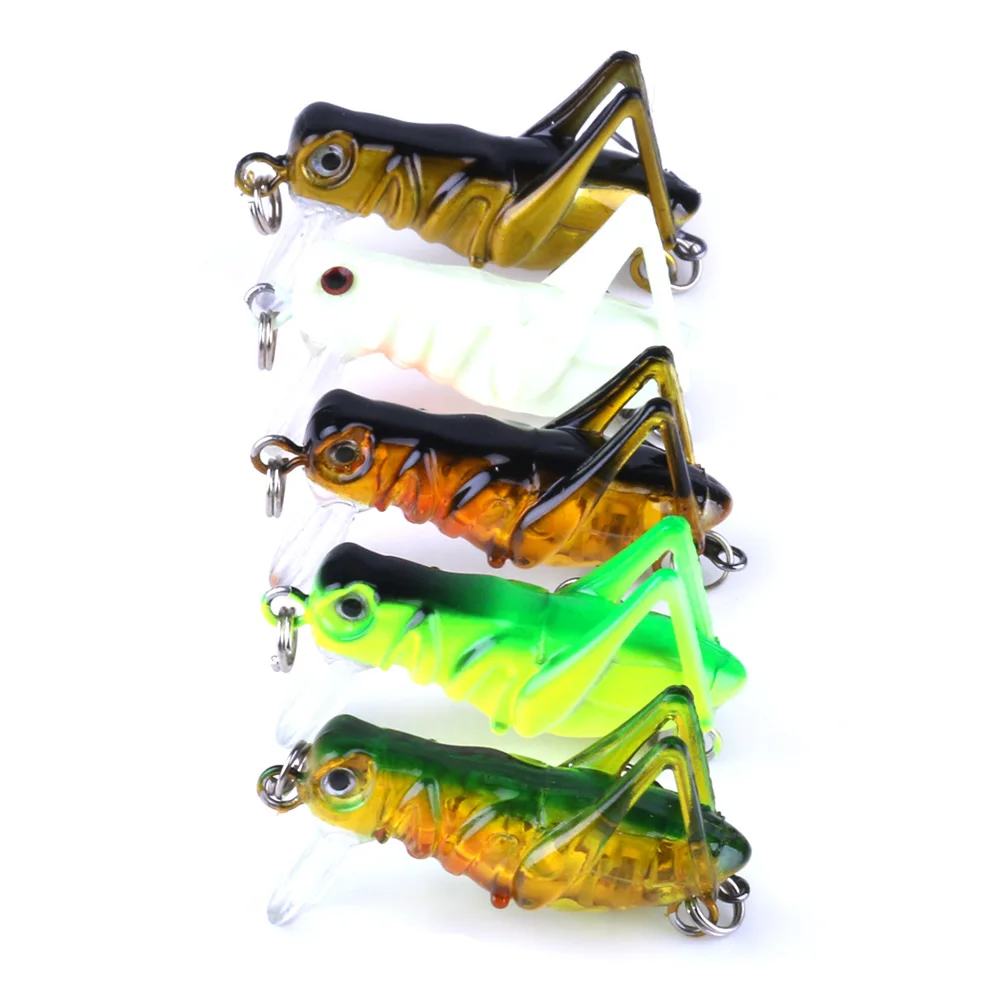 10pcs hard plastic grasshopper insect bait fishing lures 3.3cm 3g artificial worm fishing baits pesca bass fishing tackle
10pcs hard plastic grasshopper insect bait fishing lures 3.3cm 3g artificial worm fishing baits pesca bass fishing tackle