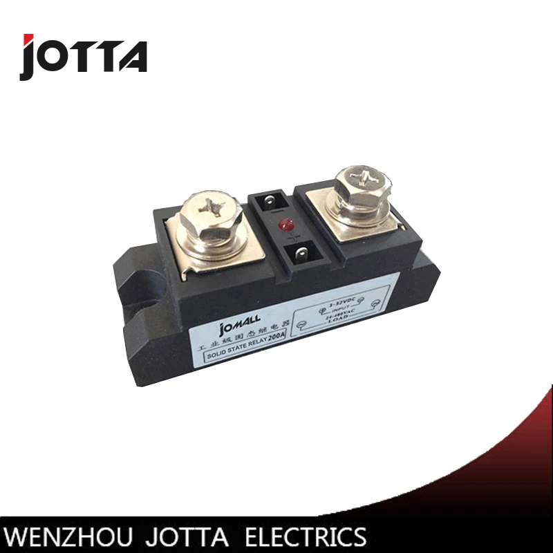 250A Industrial SSR Single-phase Solid State Relay 250A Input 4-32VDC Output 24-680AC
250A Industrial SSR Single-phase Solid State Relay 250A Input 4-32VDC Output 24-680AC