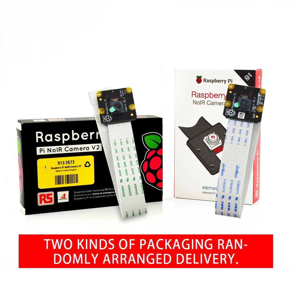 Raspberry Pi 3 Camera Module Original NoIR Camera RPI 3 Camera Official camera V2 8MP 1080P30 RS Version made in UK
Raspberry Pi 3 Camera Module Original NoIR Camera RPI 3 Camera Official camera V2 8MP 1080P30 RS Version made in UK