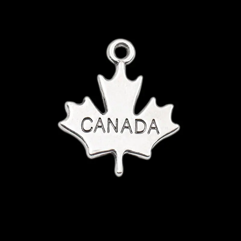 RAINXTAR Vintage Double Side CANADA Leaf Charms Alloy Message Charms 50pcs 20*23mm AAC209
RAINXTAR Vintage Double Side CANADA Leaf Charms Alloy Message Charms 50pcs 20*23mm AAC209