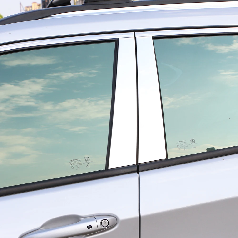 Накладка на Windows Sill для Jeep Compass 2017 2018 2019 накладка окна из нержавеющей стали