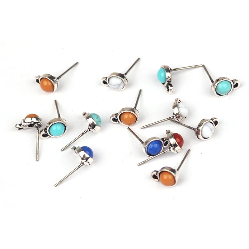 2018 New 10pcs/lot 6mm Exquisite Round Shape Earring Base Earring Connector For DIY Earrings Accessories
2018 New 10pcs/lot 6mm Exquisite Round Shape Earring Base Earring Connector For DIY Earrings Accessories