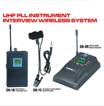 Горячая Распродажа телефон OK-1B OK-10 инструмент UHF PLL беспроводная система IInstrument