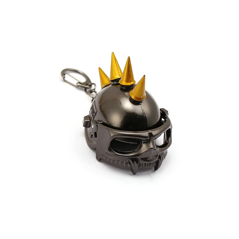 

Game Battleground PUBG Helmet Keychains 3D Open Keyrings Holder Level 3 Helmet Car Key Chain Men Jewelry Chaveiro porte clef